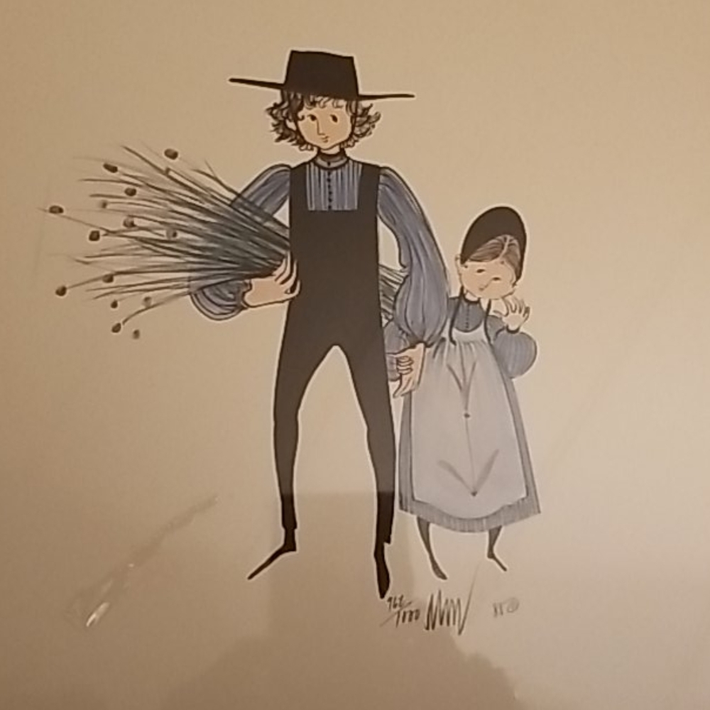 P Buckley Moss Print